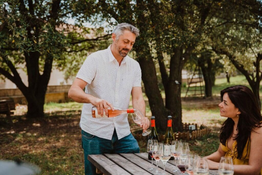 Dégustation de vin